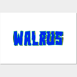 Walrus Posters and Art